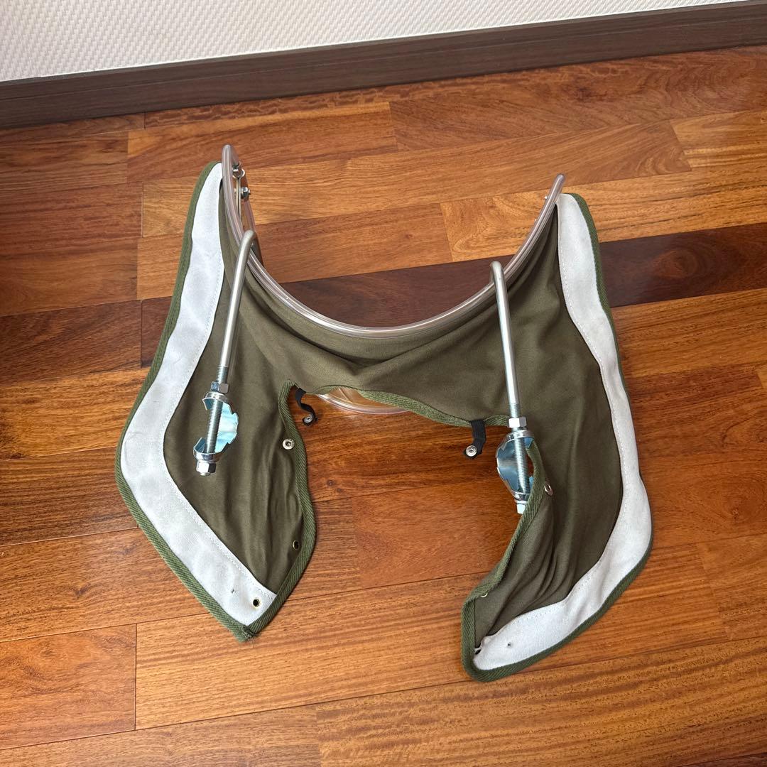 アサヒ　短風防　風防　風貌　黄ばみ ステー付き