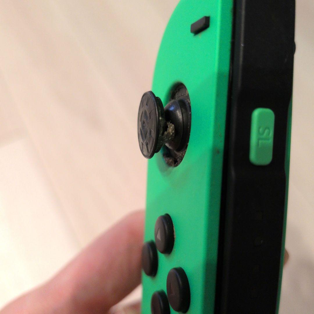 【ジャンク品】Nintendo Switch 本体 ジョイコン・ストラップ付き