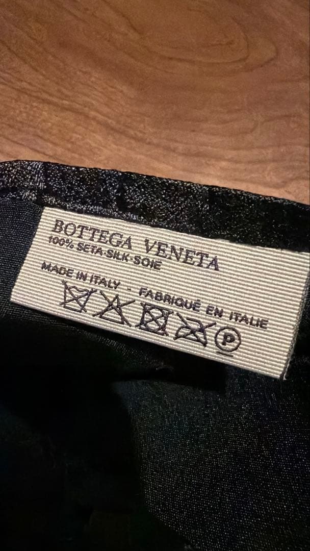 BOTTEGA VENETA ブラックネクタイ ボッテガ
