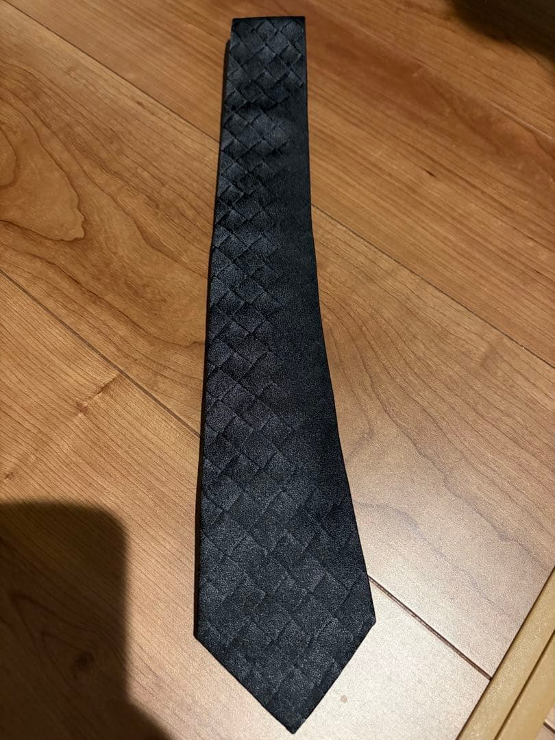 BOTTEGA VENETA ブラックネクタイ ボッテガ