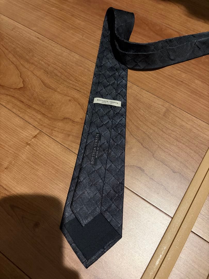 BOTTEGA VENETA ブラックネクタイ ボッテガ