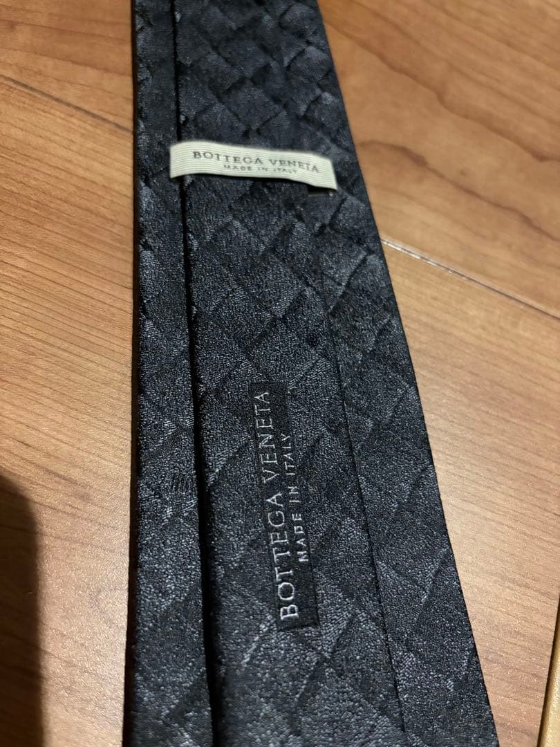 BOTTEGA VENETA ブラックネクタイ ボッテガ