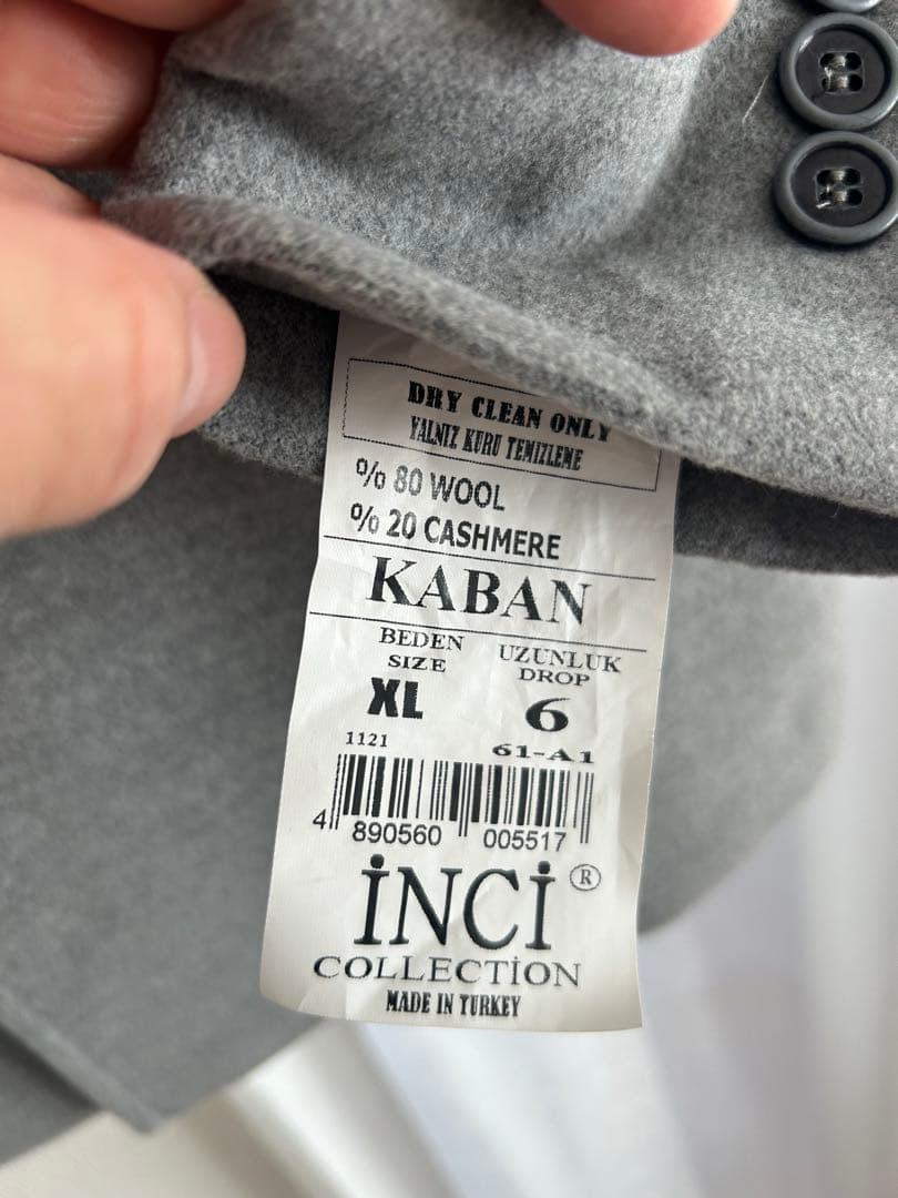 ★新品★タグ付き★ チェスターコート メンズ XL カシミヤ ★即日発送可能★