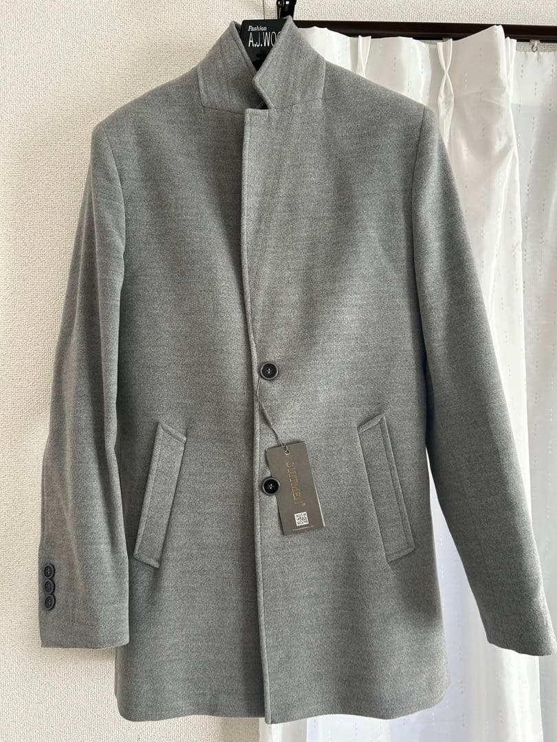 ★新品★タグ付き★ チェスターコート メンズ XL カシミヤ ★即日発送可能★