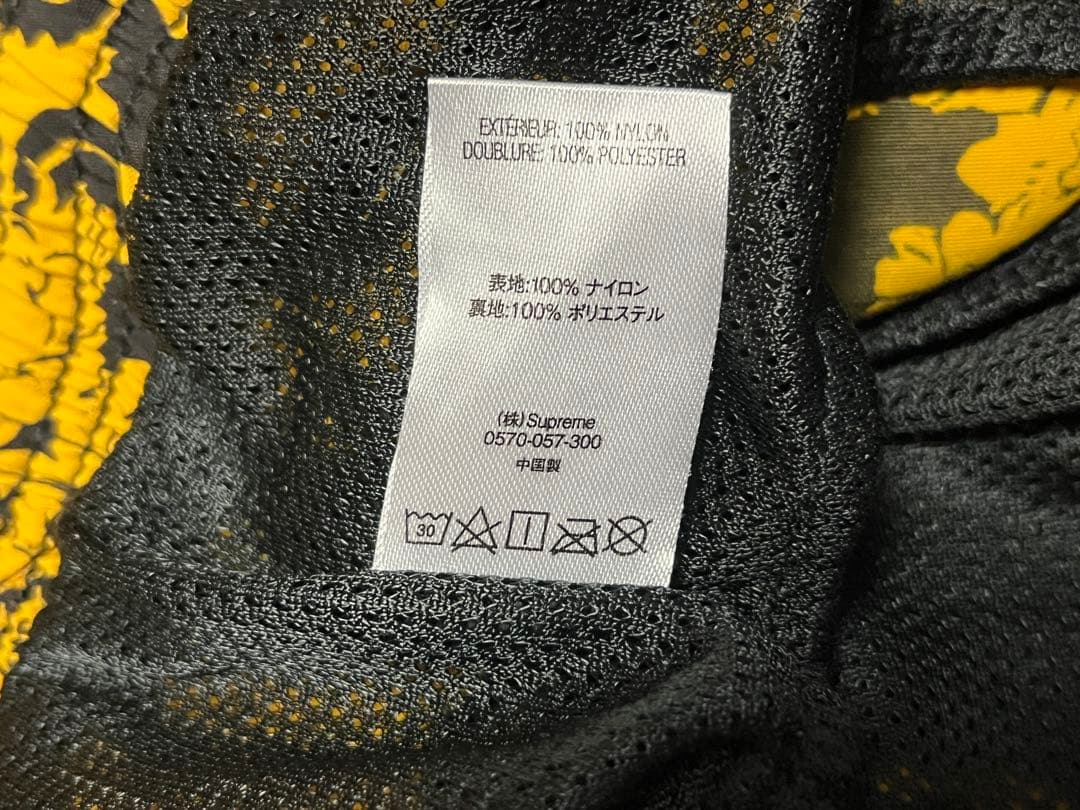 パンツ SUPREME Nylon Water Short Black Floral