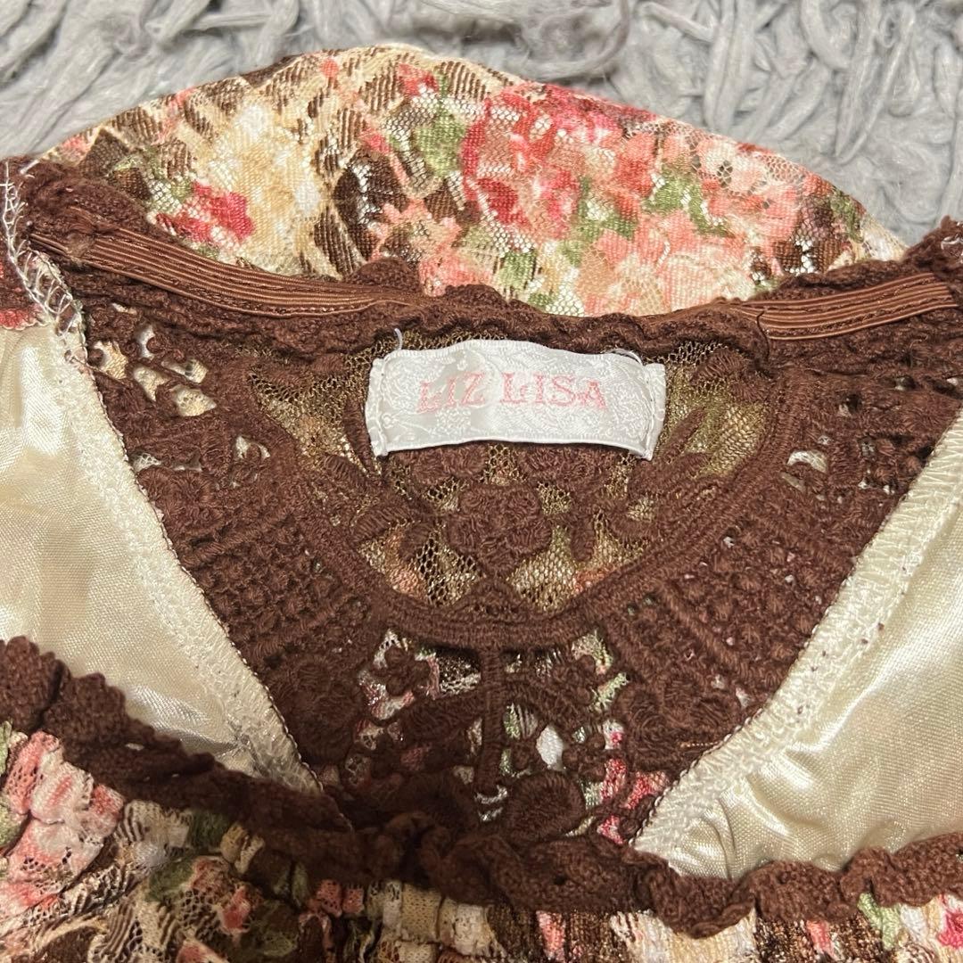 LIZLISA 総レースチュニック 森ガール y2k