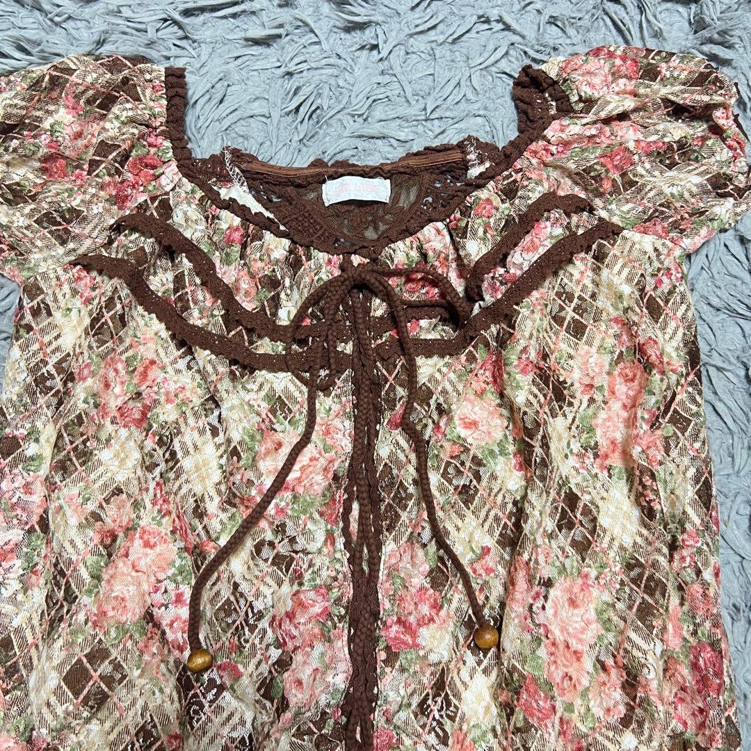 LIZLISA 総レースチュニック 森ガール y2k