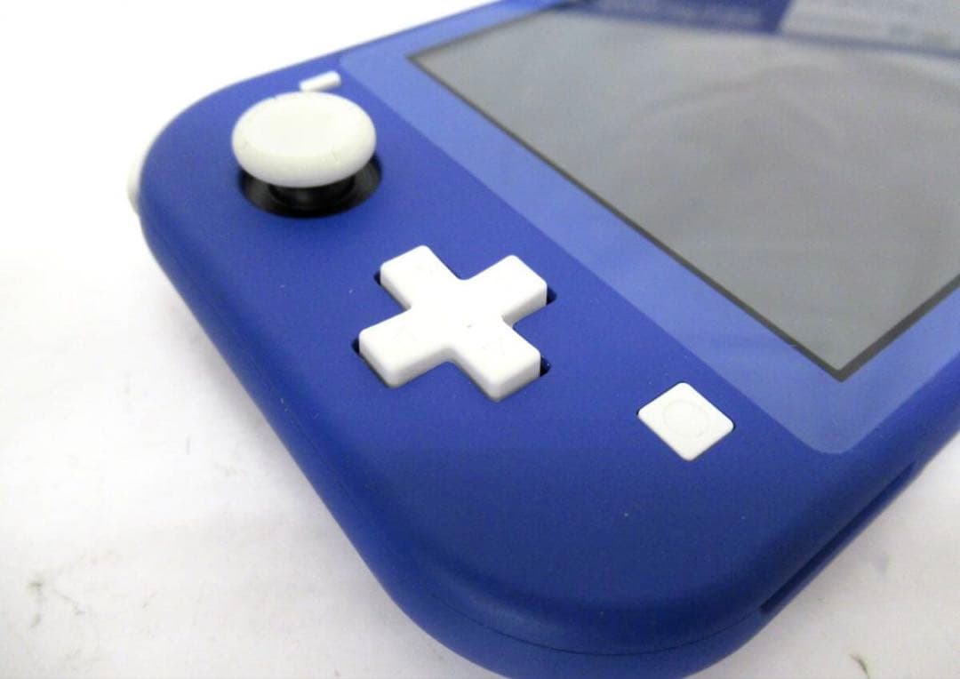 【TK】Nintendo Switch Lite ブルーACアダプター付き