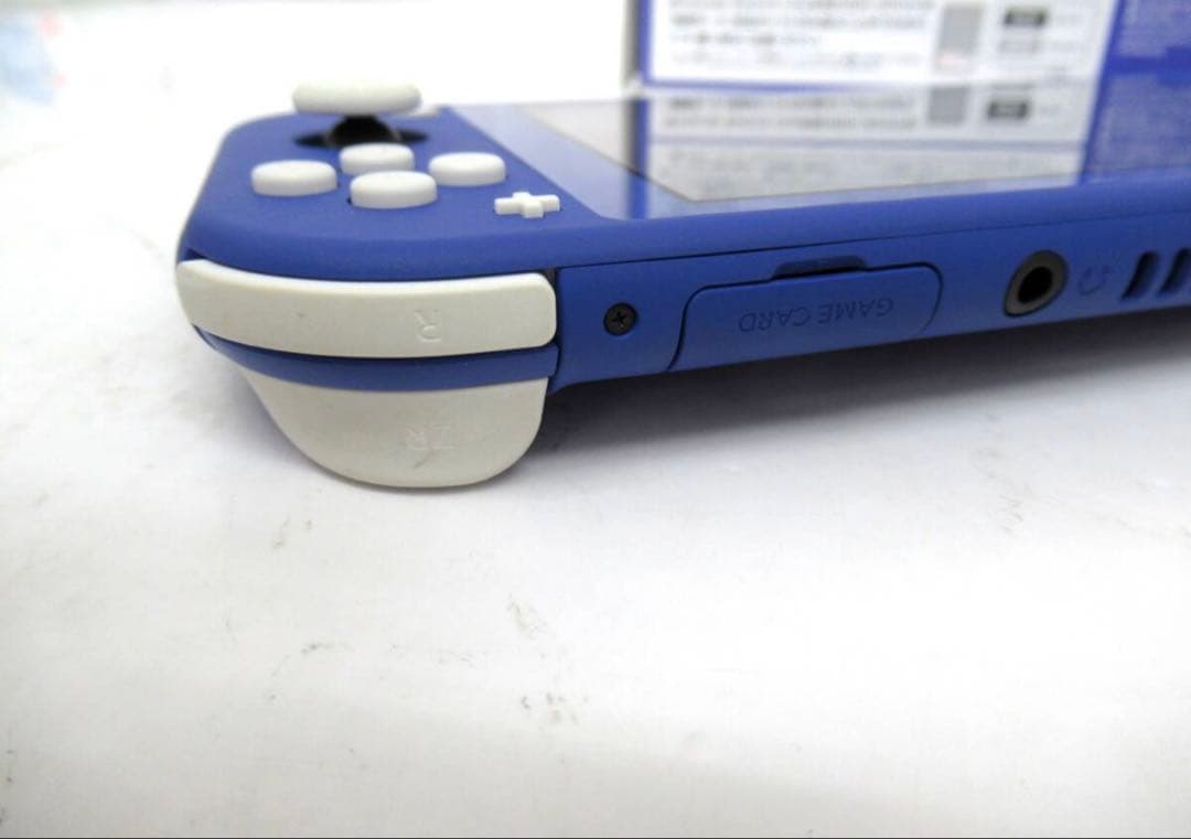 【TK】Nintendo Switch Lite ブルーACアダプター付き