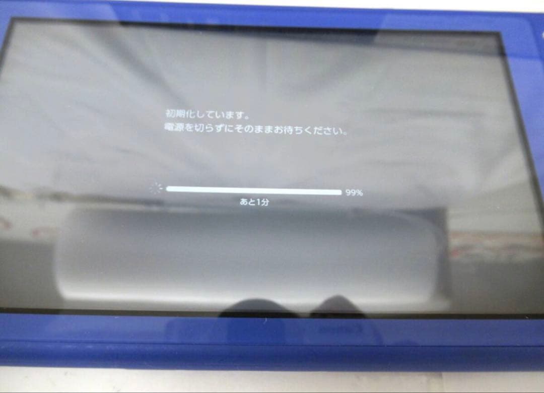 【TK】Nintendo Switch Lite ブルーACアダプター付き