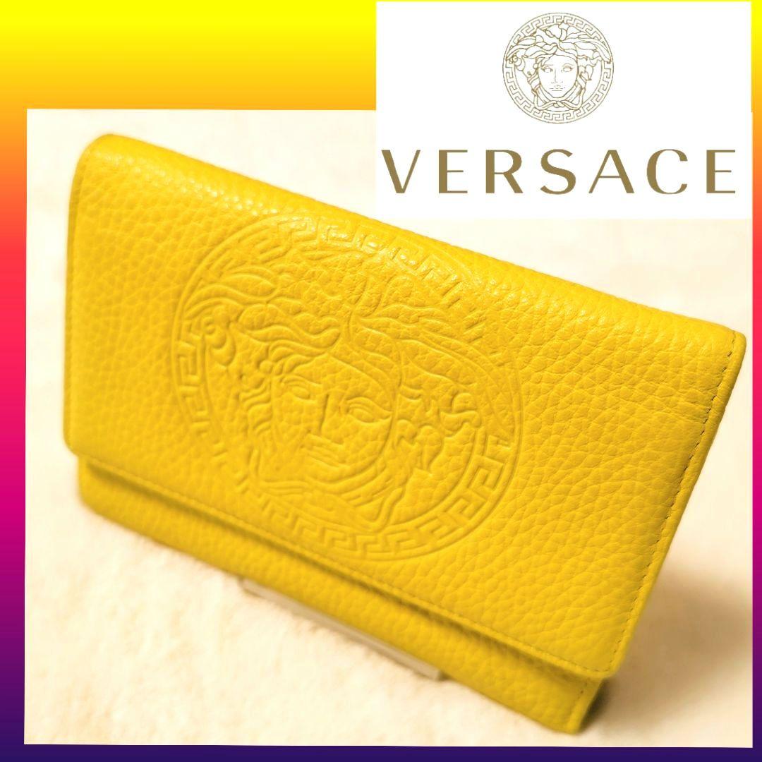 限界価格✪VERSACE ヴェルサーチメデューサ 3つ折り財布