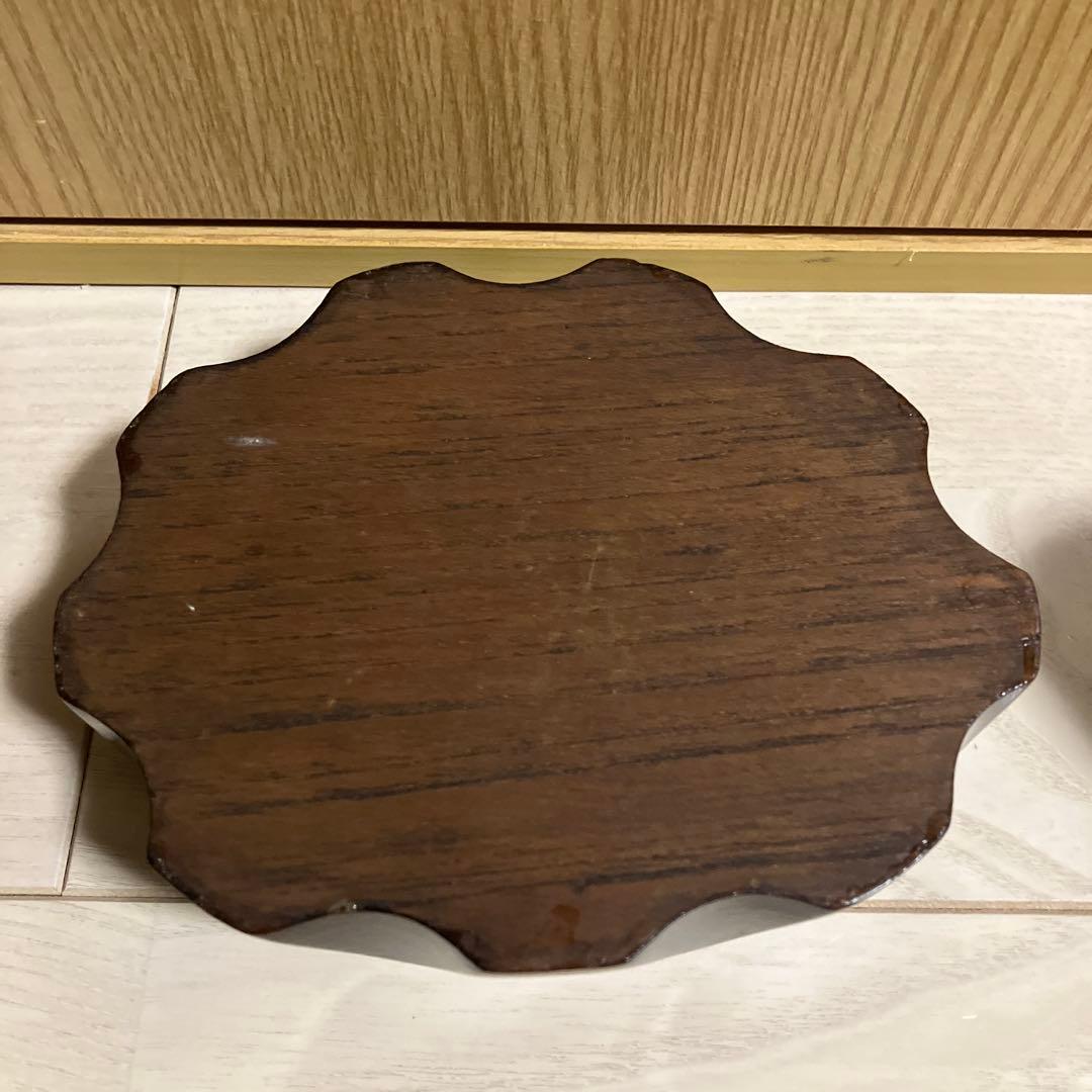 Y2555 高級彫刻　ゾウ　置物　オブジェ　 付属品　木の台付き