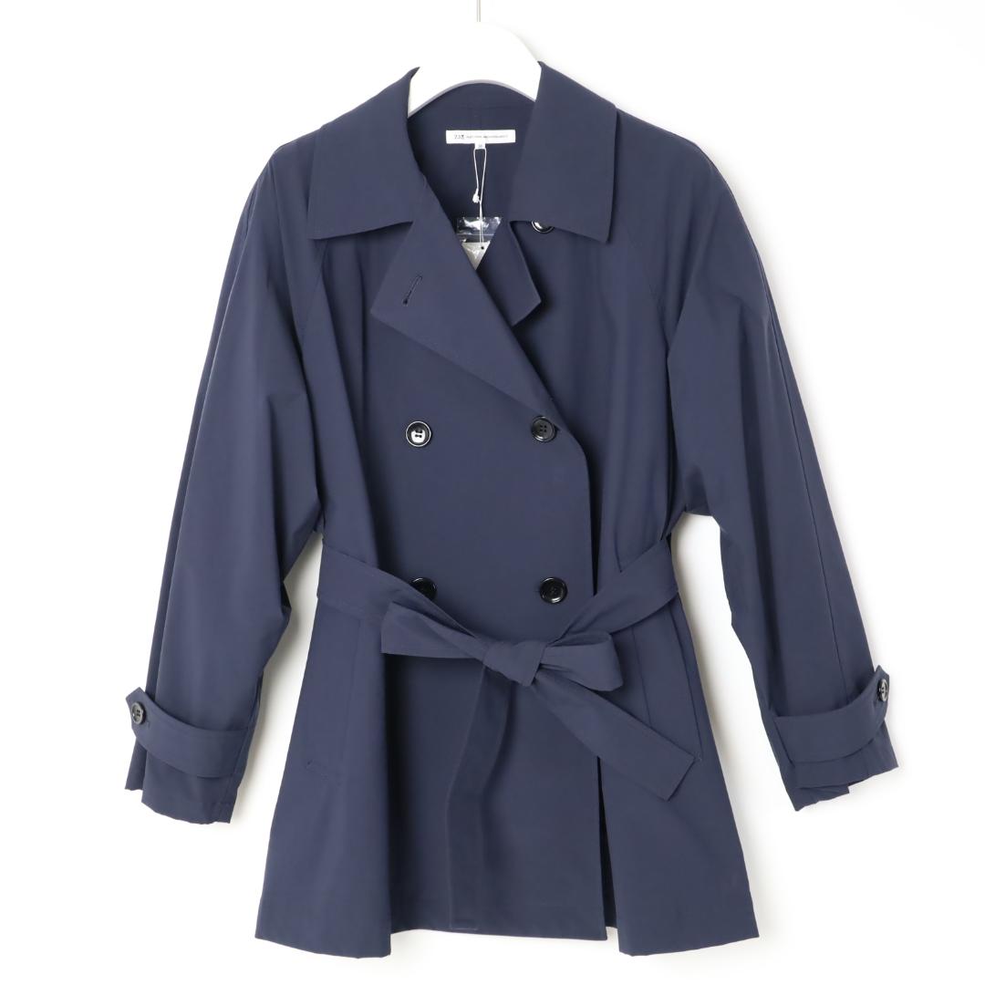 592 新品 23区 【洗える】 ショート トレンチコート38（9）