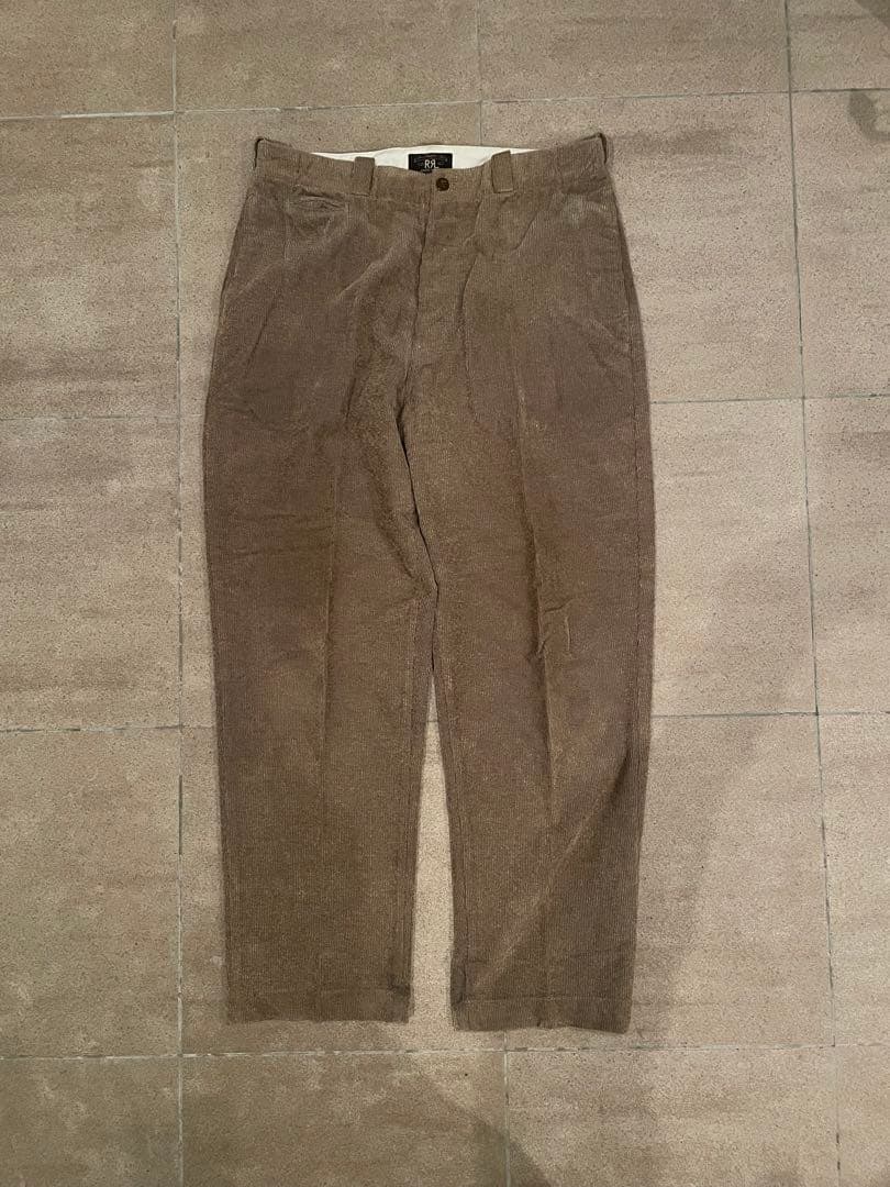 DOUBLE RLコーデュロイパンツ USA ダブルアールエル　三つ星