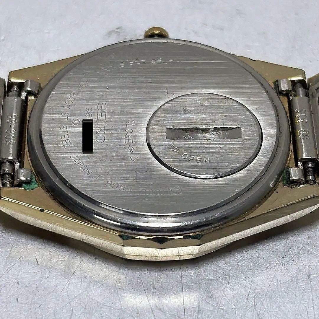 SEIKO スーペリアツインクォーツ GOLD 稼働品　フルオリジナル