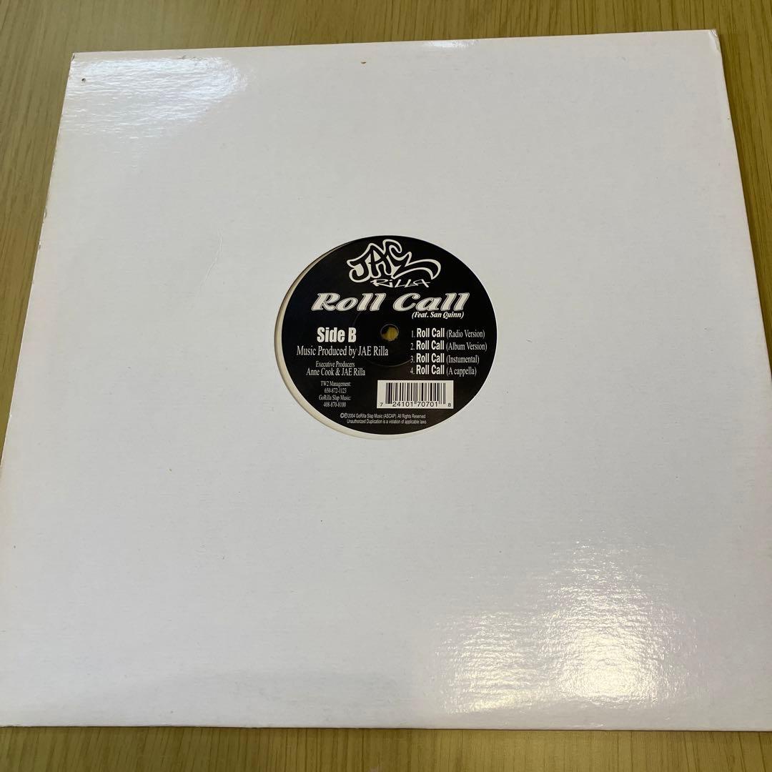 洋楽 G-RAP JAE Rilla Playa Playa / Roll Call