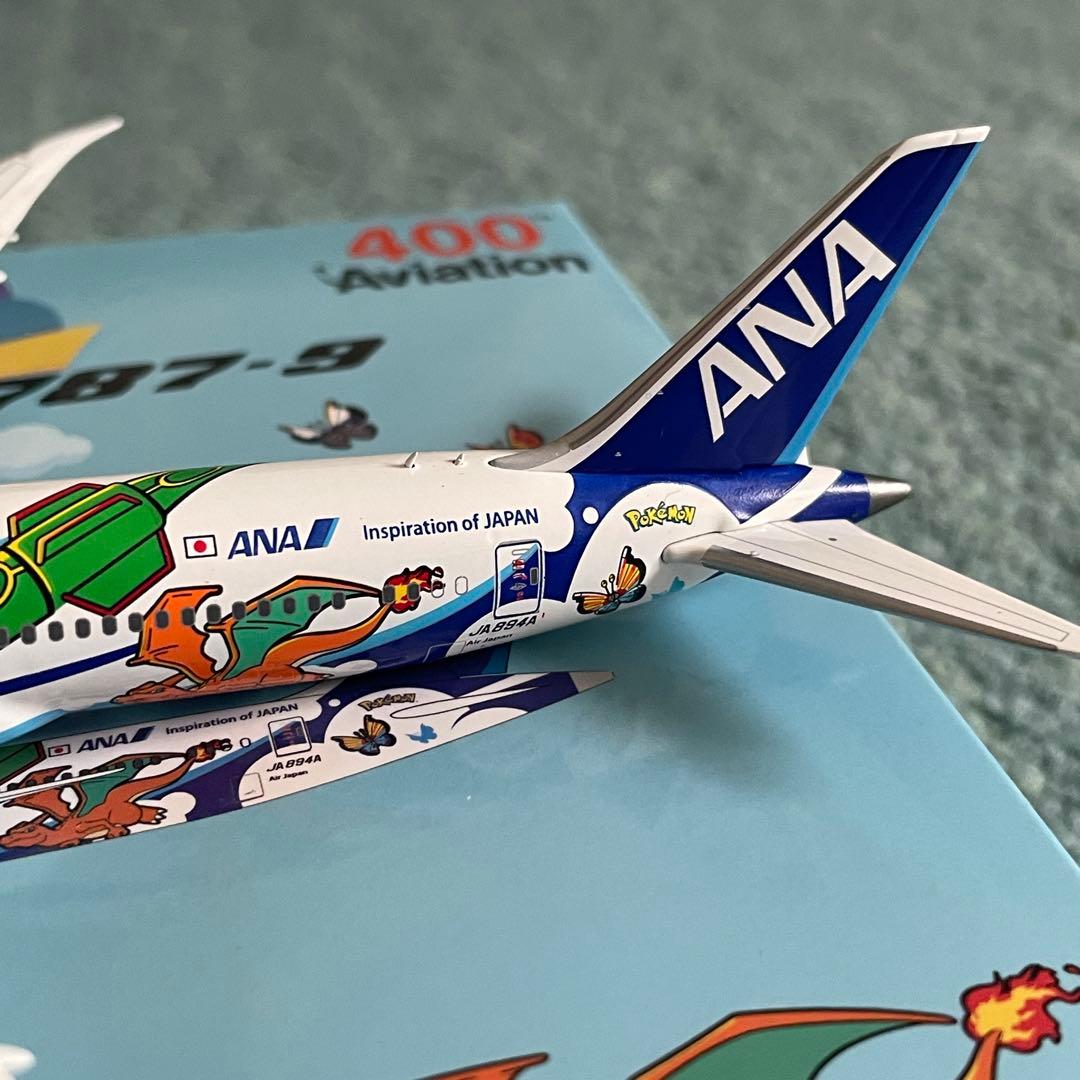 ANA 787-9 全日空 ピカチュウジェット av スタンド付き
