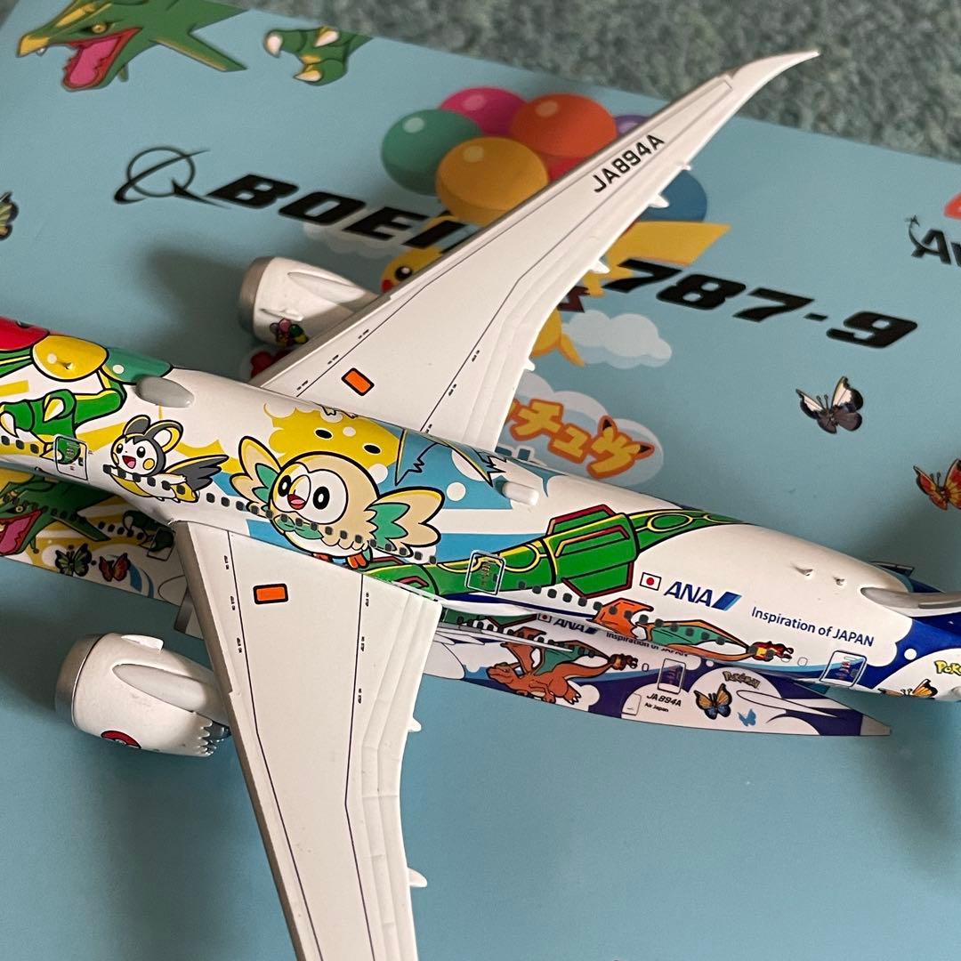 ANA 787-9 全日空 ピカチュウジェット av スタンド付き