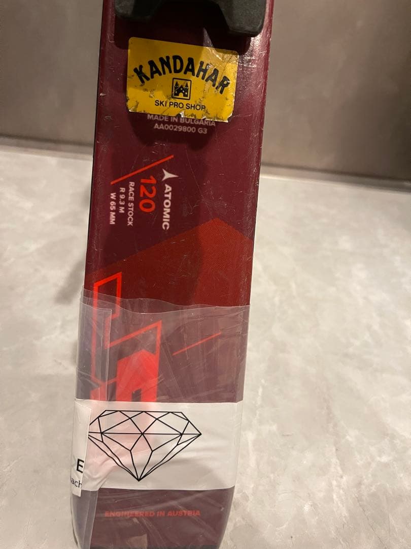 スキー　レース入門用　アトミック120cm