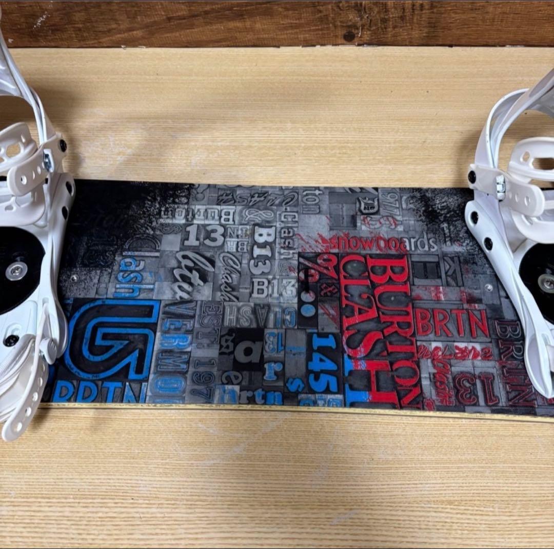 BURTON バートン　CLASH クラッシュ　メンズ　スノーボード　３点セット