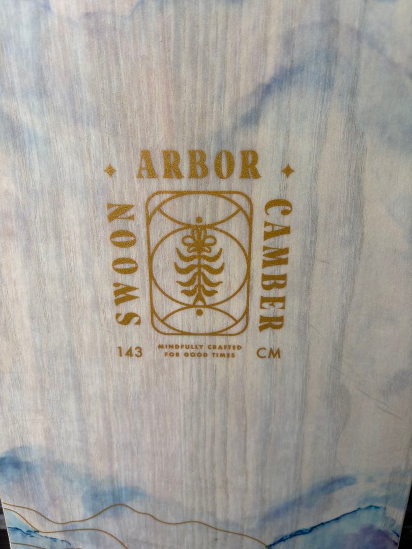 【peace様】ARBOR SWOON 143cm CAMBER スノーボード