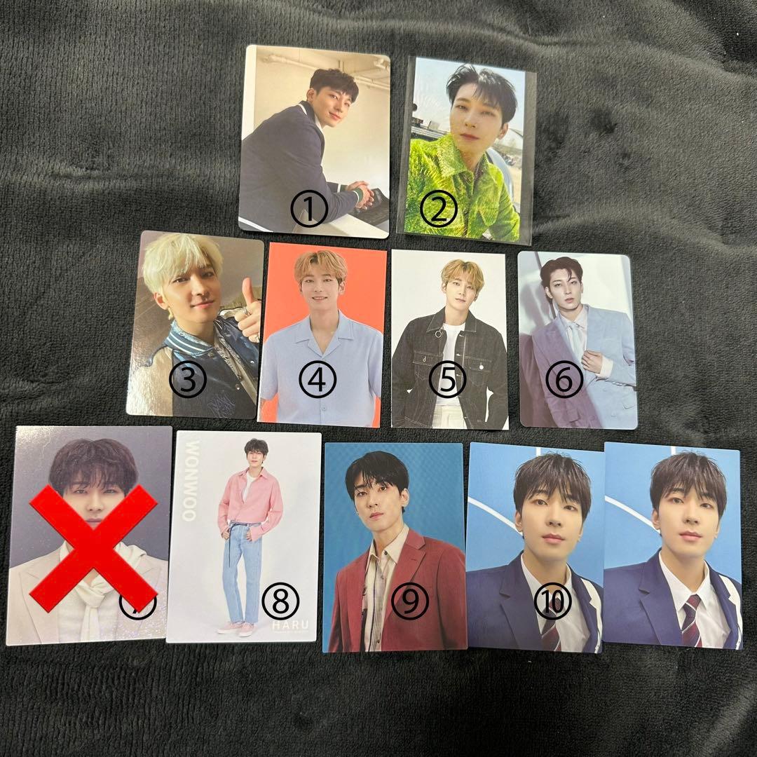 ウォヌ トレカ まとめ売り中‼️