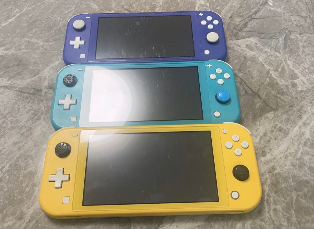 Nintendo Switch Lite 3色全てジャンク品
