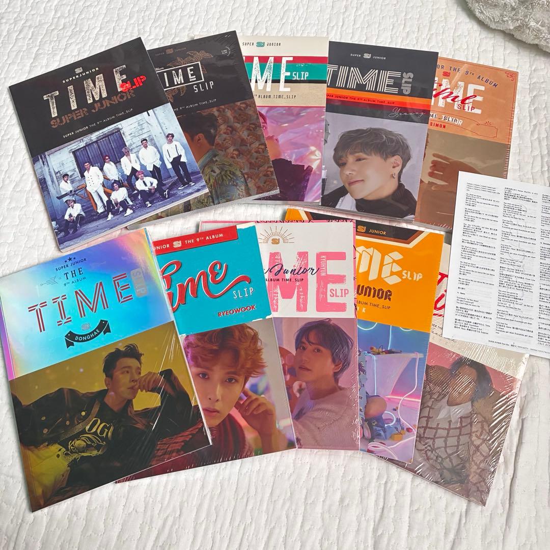 K-POP・アジア SUPER JUNIOR 9THALBUM <TIME SLIP>