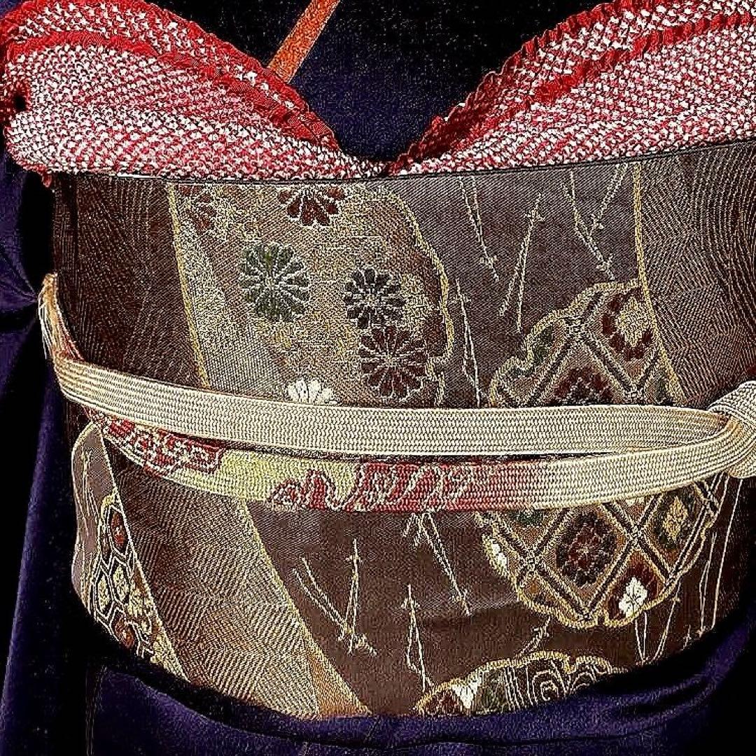 振袖フルセット　金銀彩友禅　手刺繍　成人式振袖　振袖