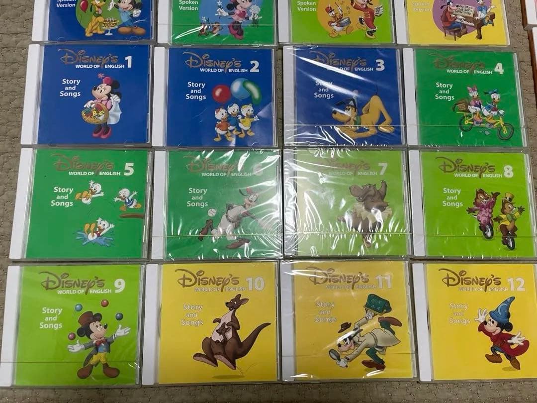 DWE CD、DVDセット　Disney’s World of English