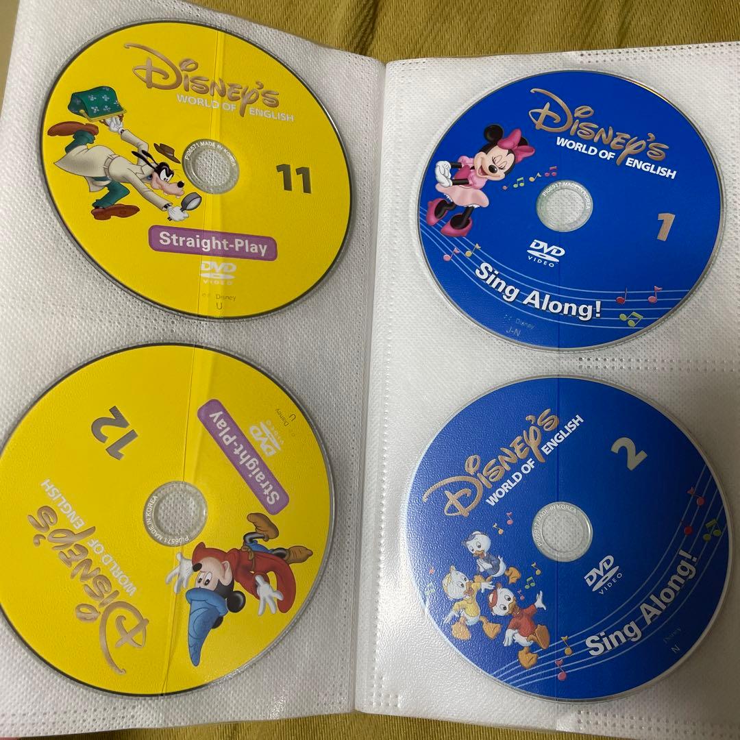 DWE CD、DVDセット　Disney’s World of English