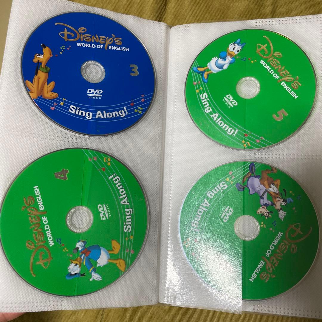 DWE CD、DVDセット　Disney’s World of English