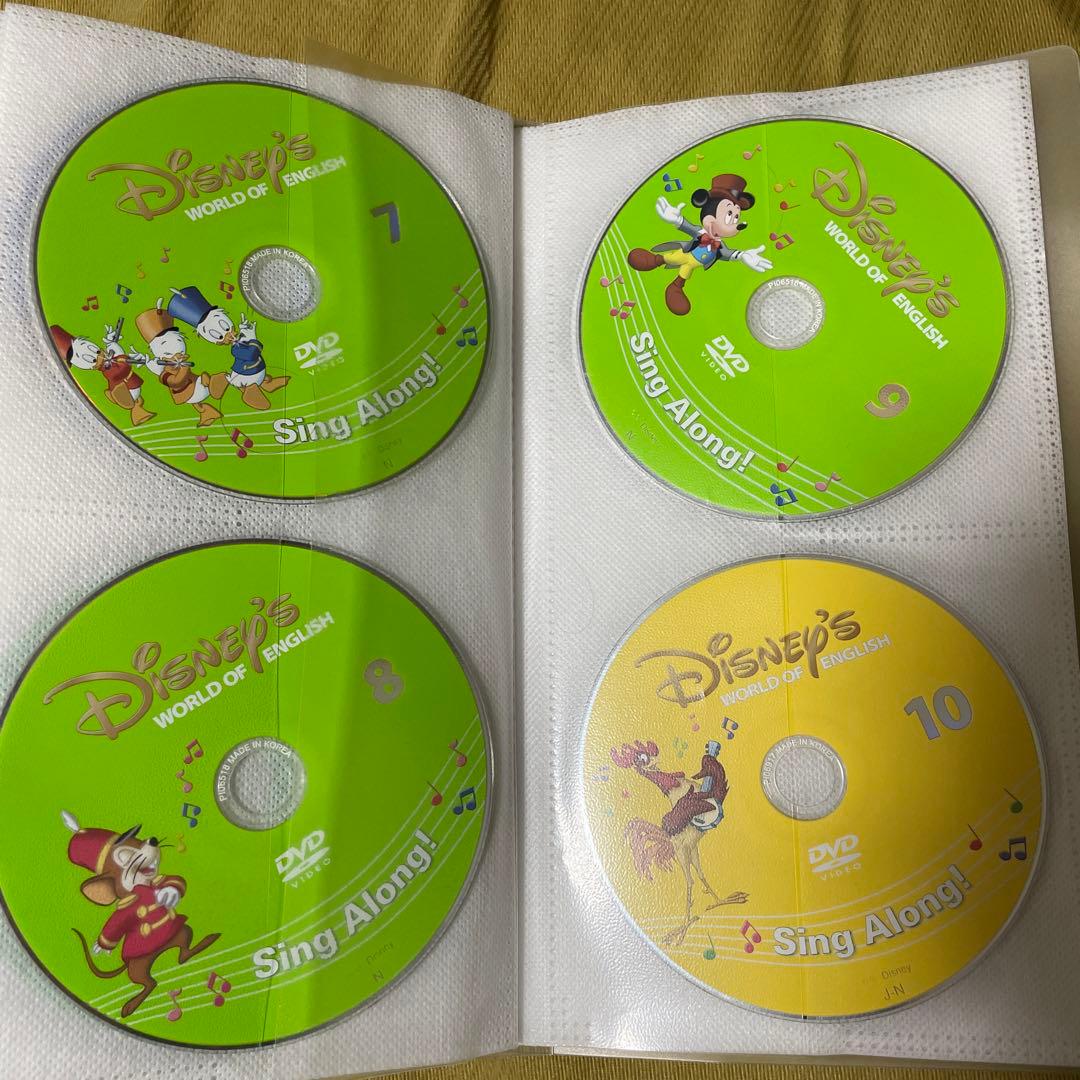 DWE CD、DVDセット　Disney’s World of English