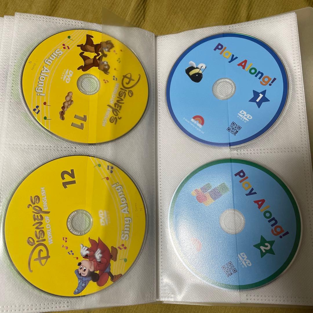 DWE CD、DVDセット　Disney’s World of English