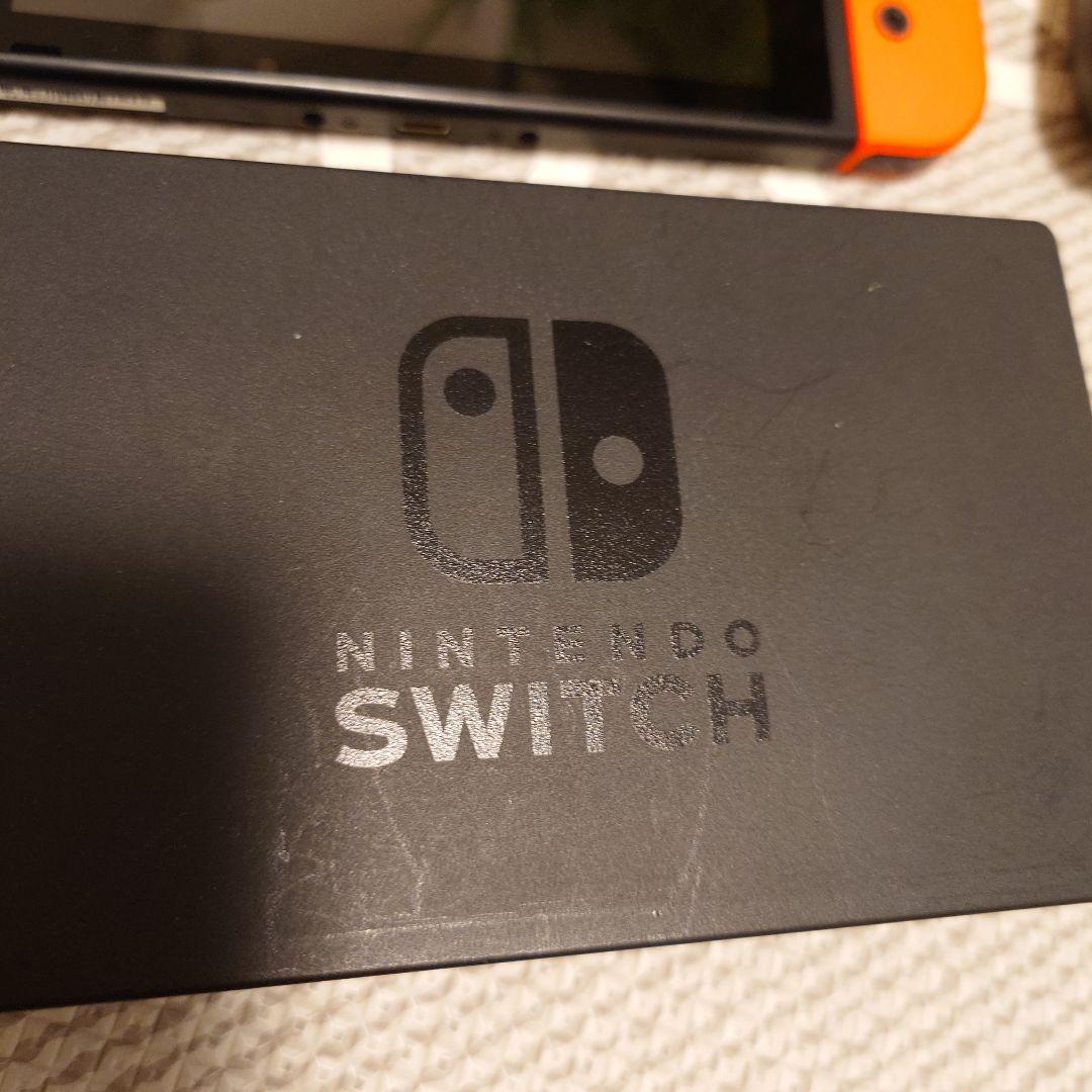 【画面不良あり】Nintendo Switch 本体 青/赤 Joy-Con