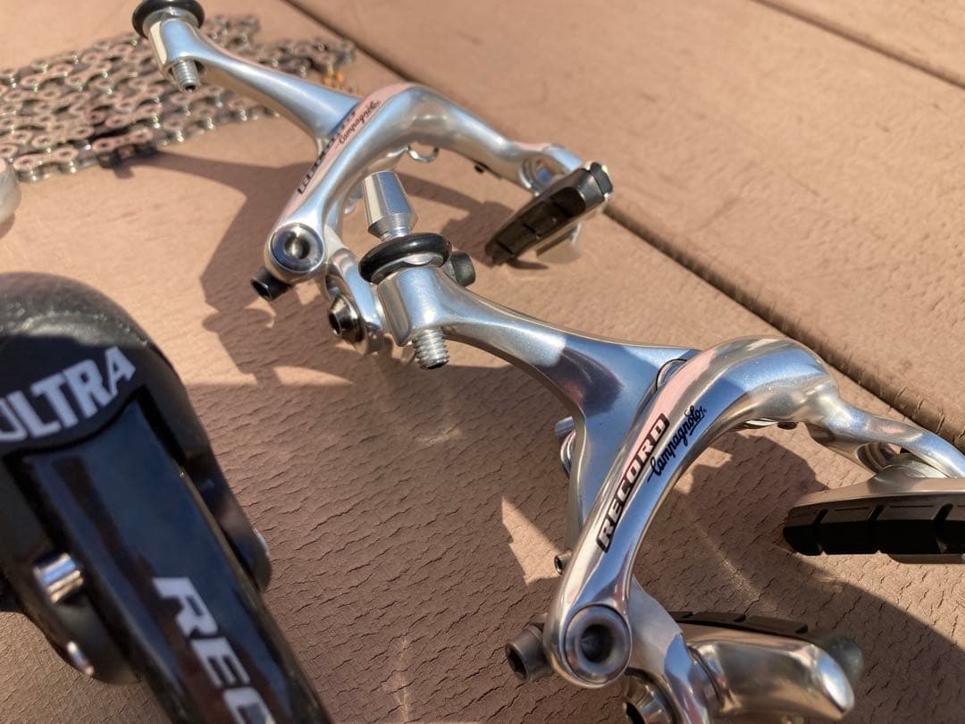 カンパニョーロ　10速　コンポセット　シルバー部品　record 含む