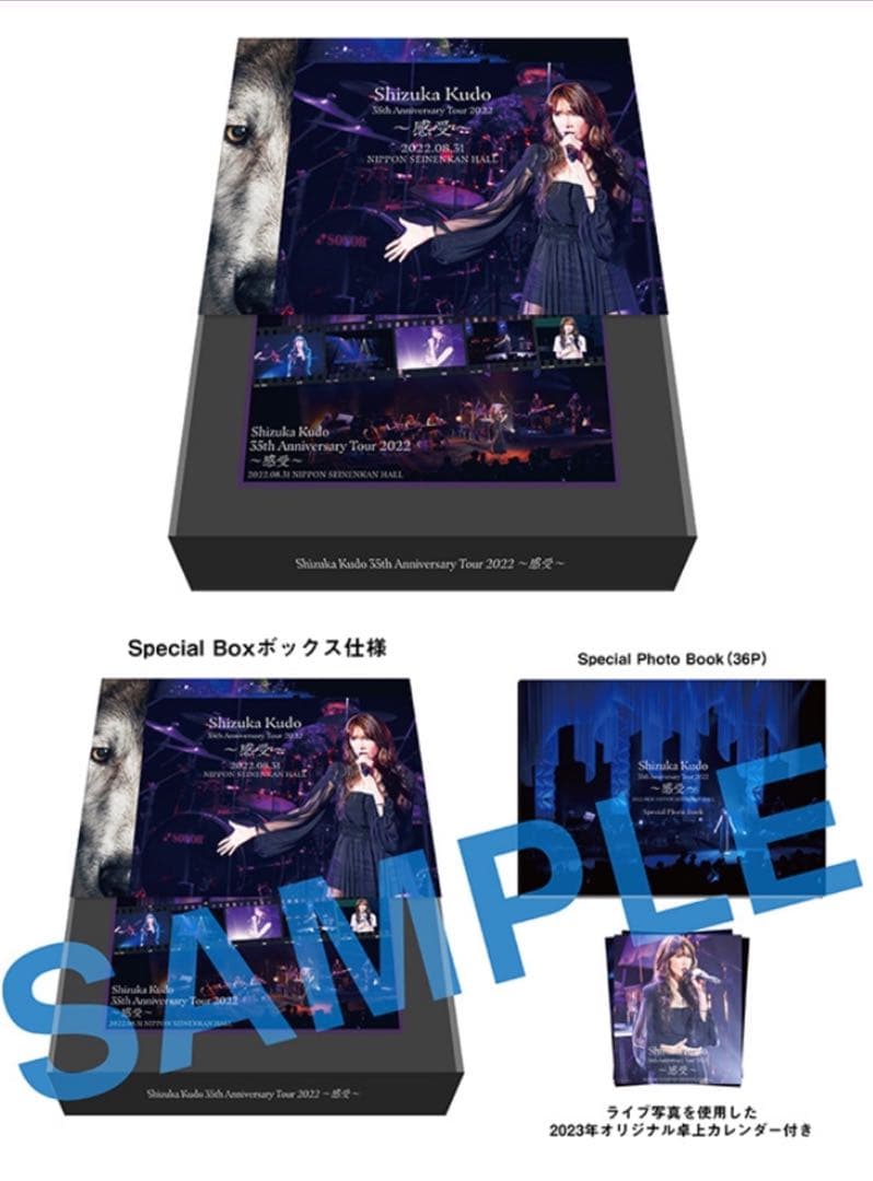 工藤静香 35周年 2022 ～ 感受～ DVD 完全予約生産限定盤 新品