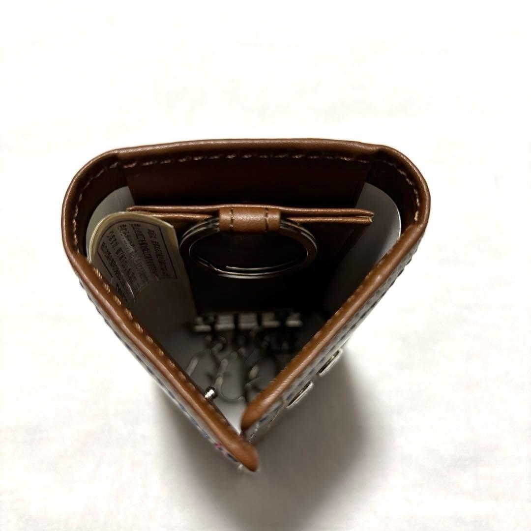 新品未使用　ポールスミス　キーケース　ブラウン　箱付