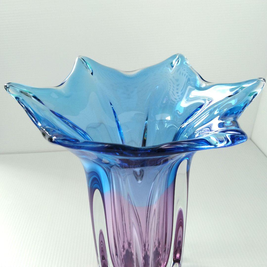ムラーノ ガラス フラワーベース アンティーク 花瓶 花器 フラワースタンド