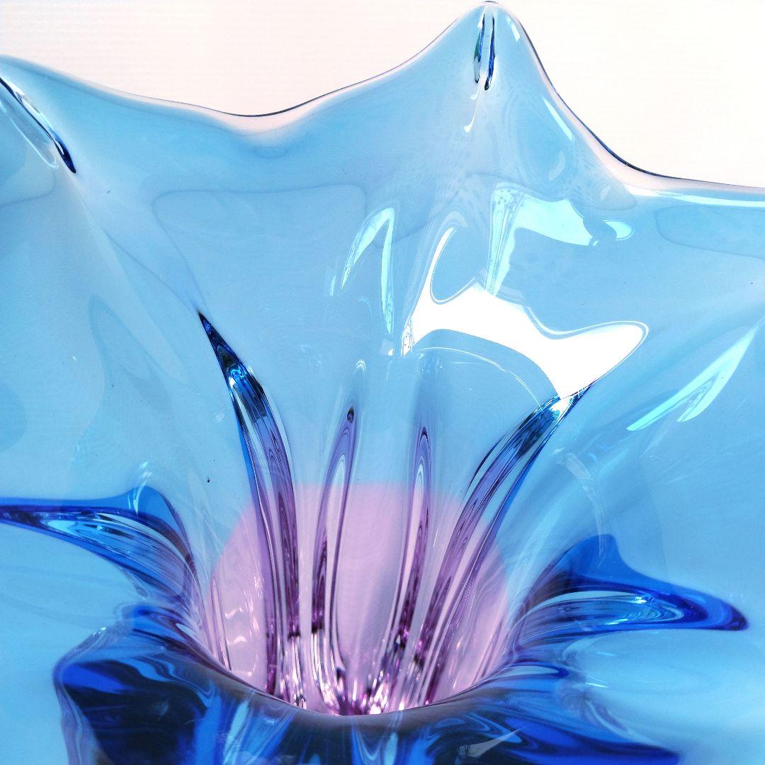 ムラーノ ガラス フラワーベース アンティーク 花瓶 花器 フラワースタンド