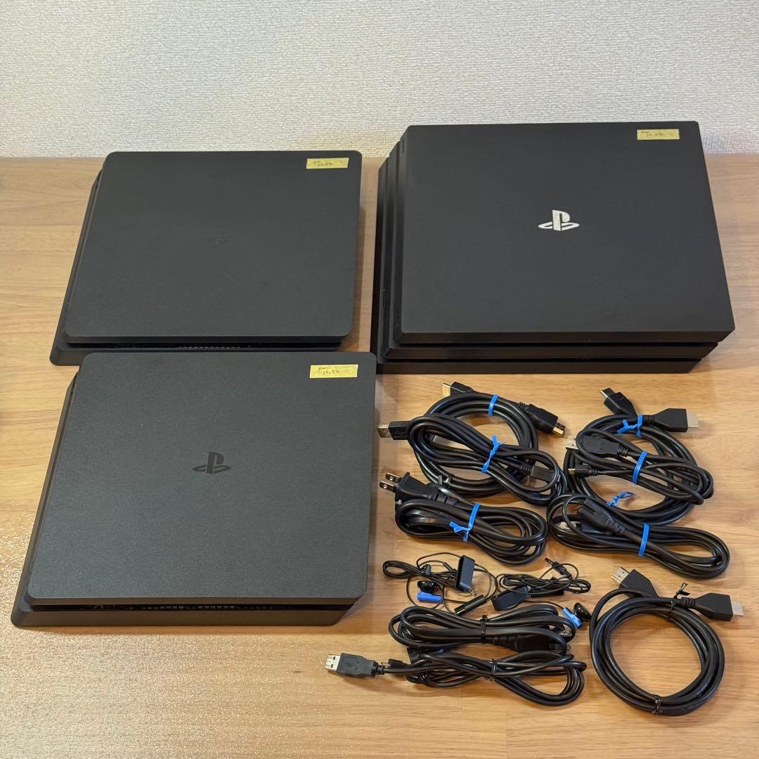 7-194 PS4 本体 ブラック 3台