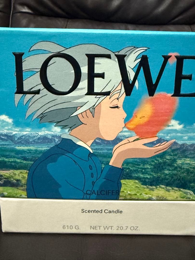 【LOEWE】ロエベハウルの動く城カルシファーキャンドル