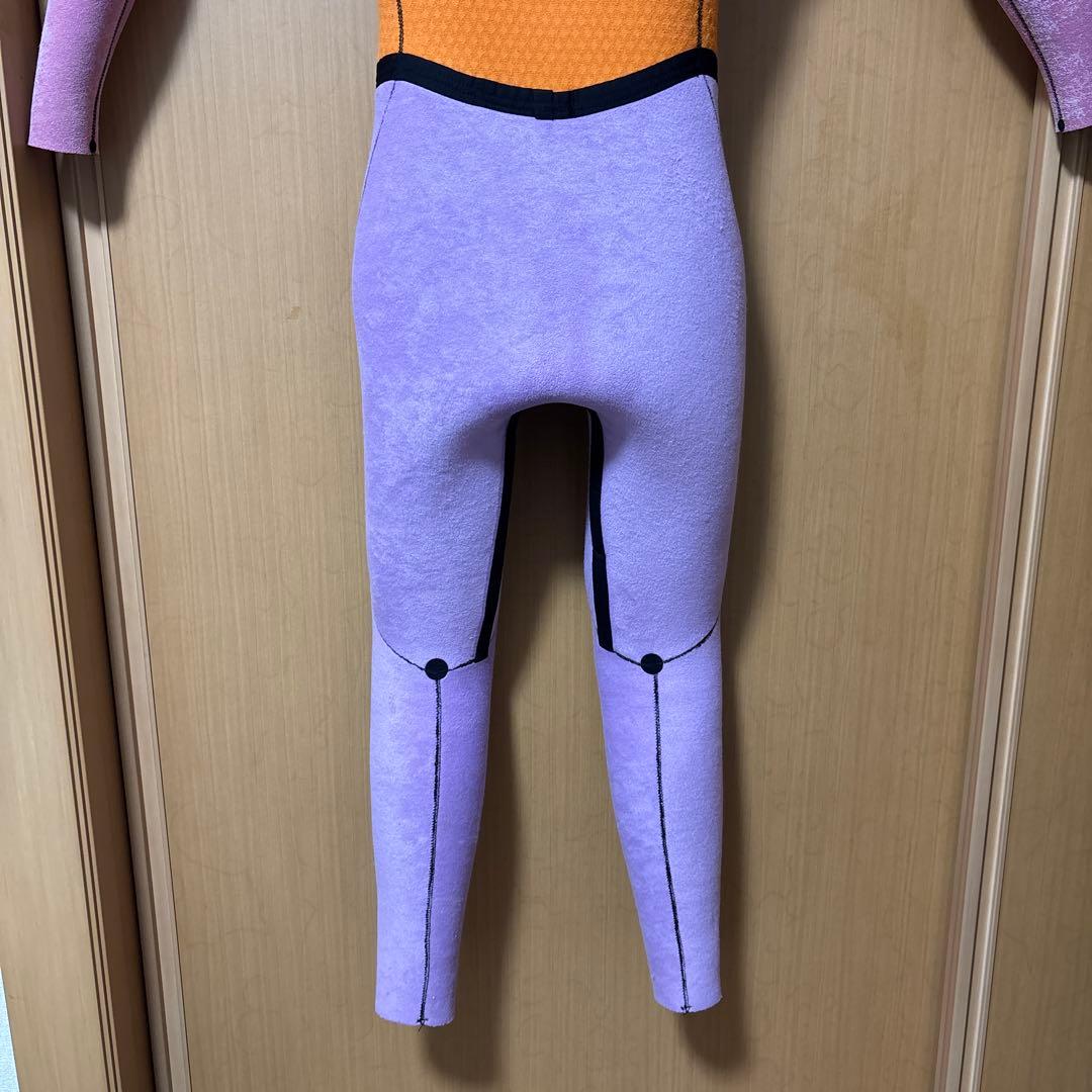 CYBER セミドライスーツ オレンジ/ブラック/ブルー　キッズサイズ150