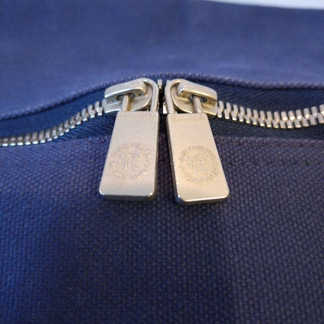 信三郎帆布　ボストンバック ショルダーストラップ付き