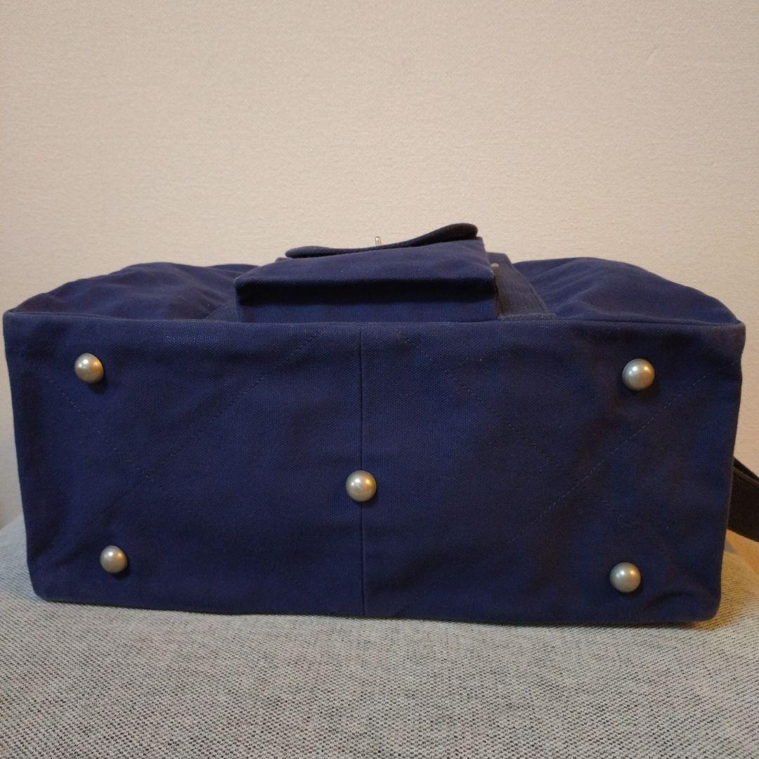 信三郎帆布　ボストンバック ショルダーストラップ付き