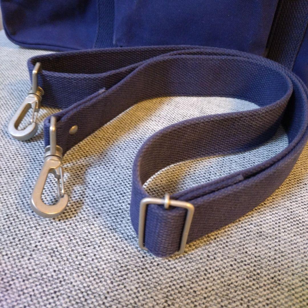 信三郎帆布　ボストンバック ショルダーストラップ付き