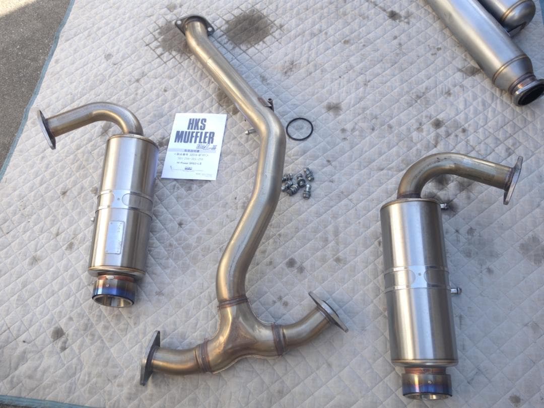 走行小 美品 HKS マフラー zn8 zd8 86 brz zn6 zc6