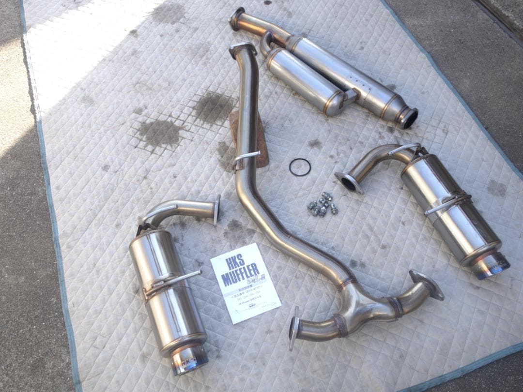 走行小 美品 HKS マフラー zn8 zd8 86 brz zn6 zc6