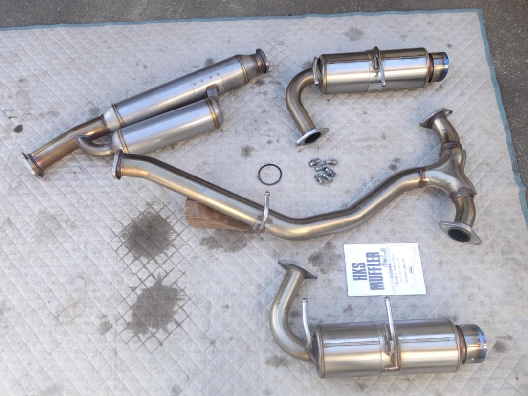 走行小 美品 HKS マフラー zn8 zd8 86 brz zn6 zc6