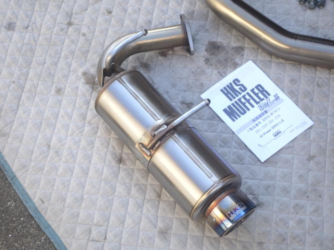 走行小 美品 HKS マフラー zn8 zd8 86 brz zn6 zc6